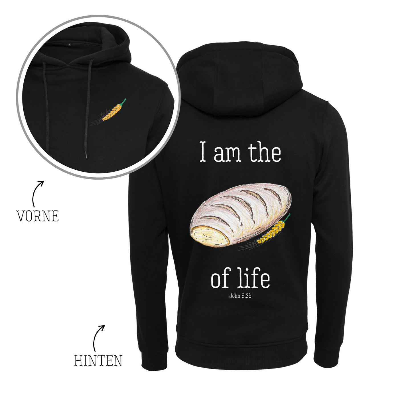 Heavy Hoodie - Bread of life