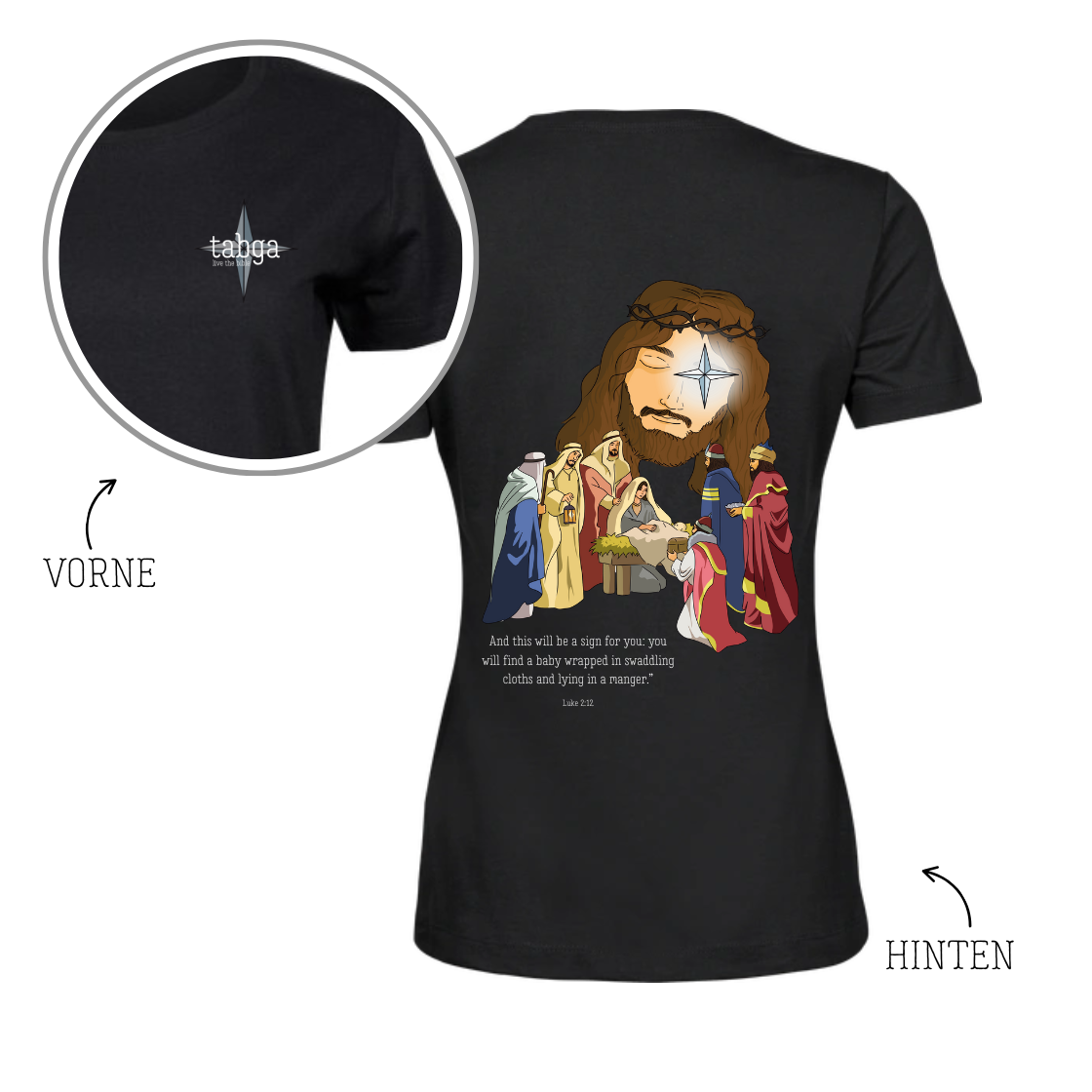 Women Sof Tee - Christ is born
