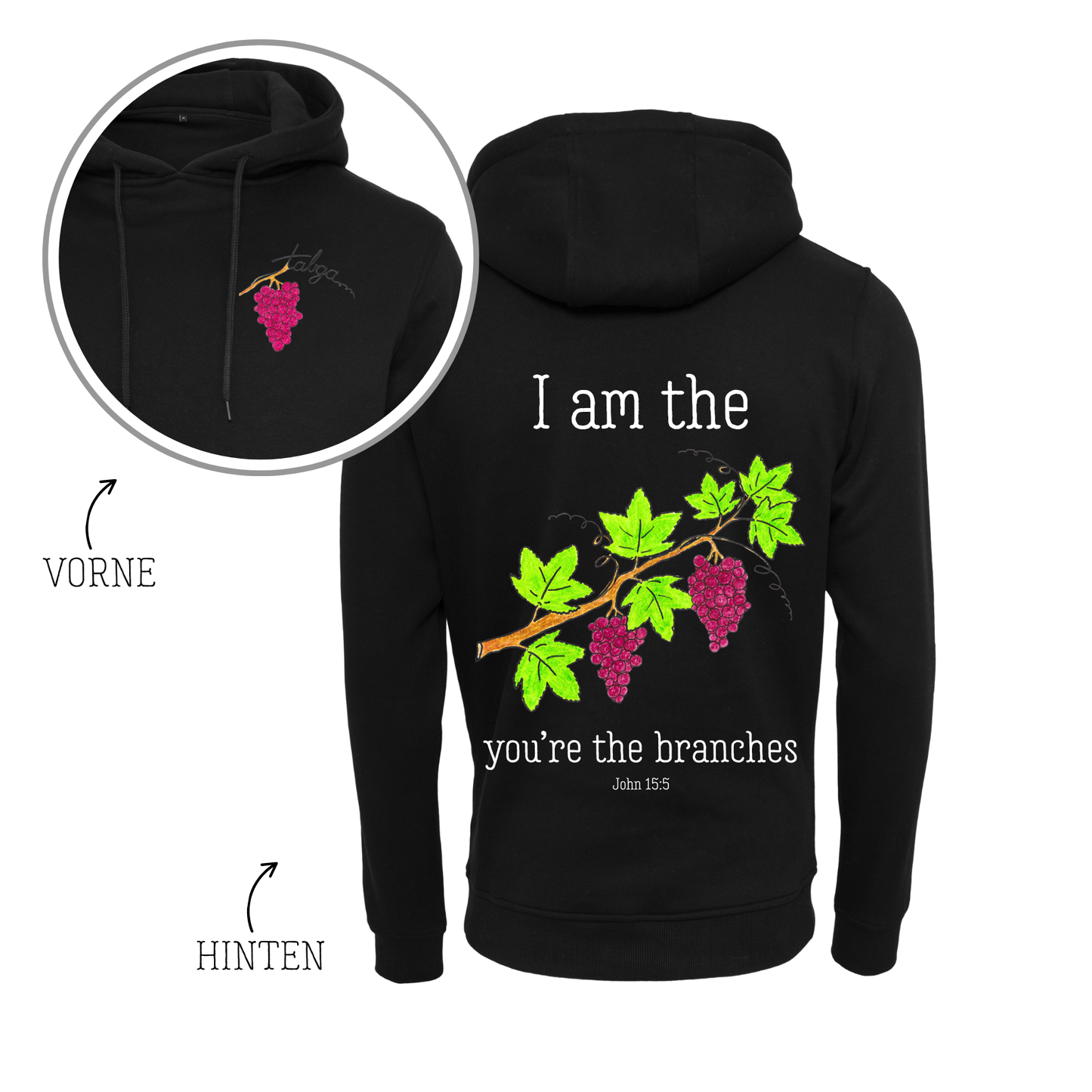 Heavy Hoodie - Vine & Branches