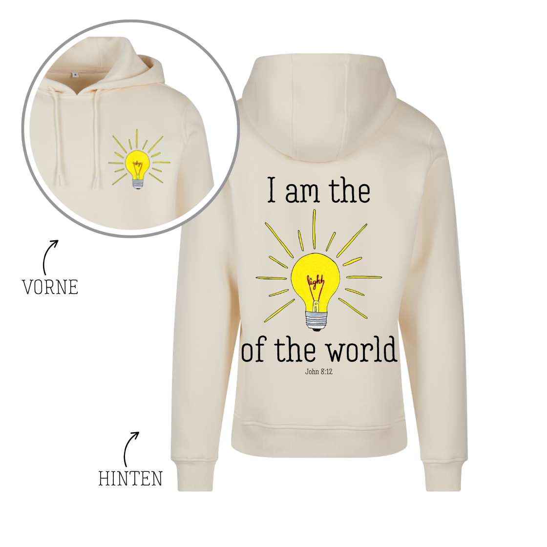 Heavy Hoodie - Light of the world