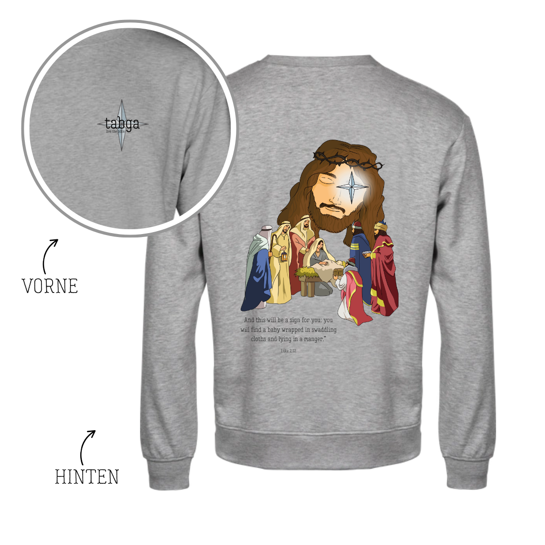 Heavy Sweatshirt - Christ is born