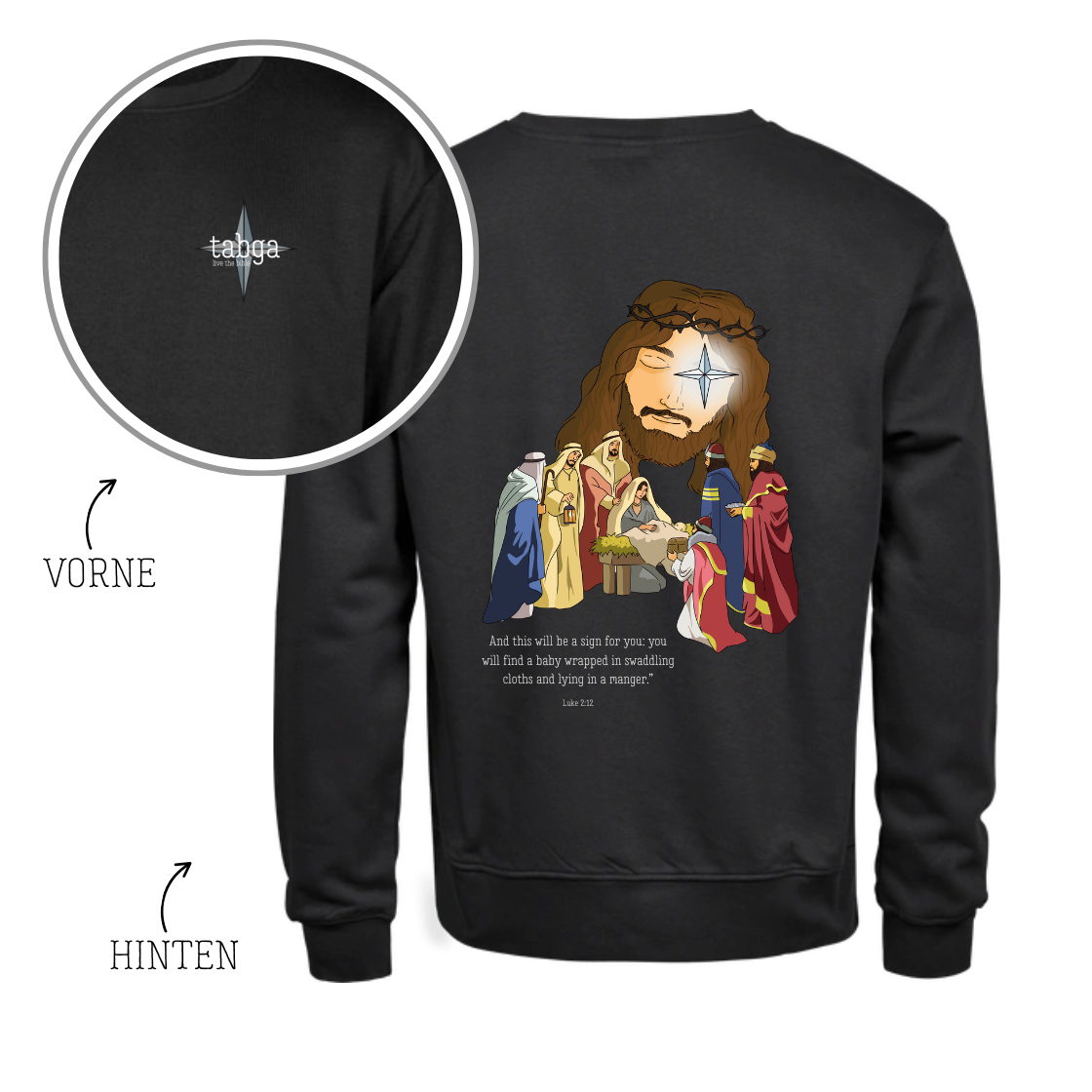 Heavy Sweatshirt - Christ is born