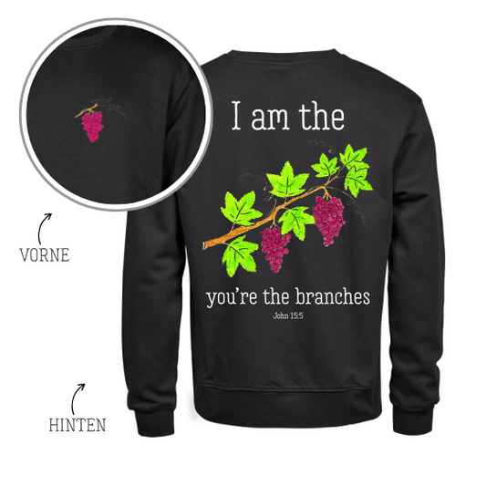 Heavy Sweatshirt - Vine and branches